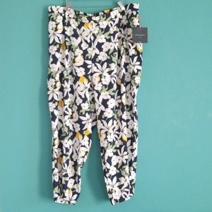 NWT Cynthia Rowley Hawaiian Floral Pants Melissa